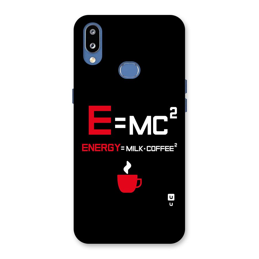 Energy Coffee Equation Back Case for Galaxy M01s