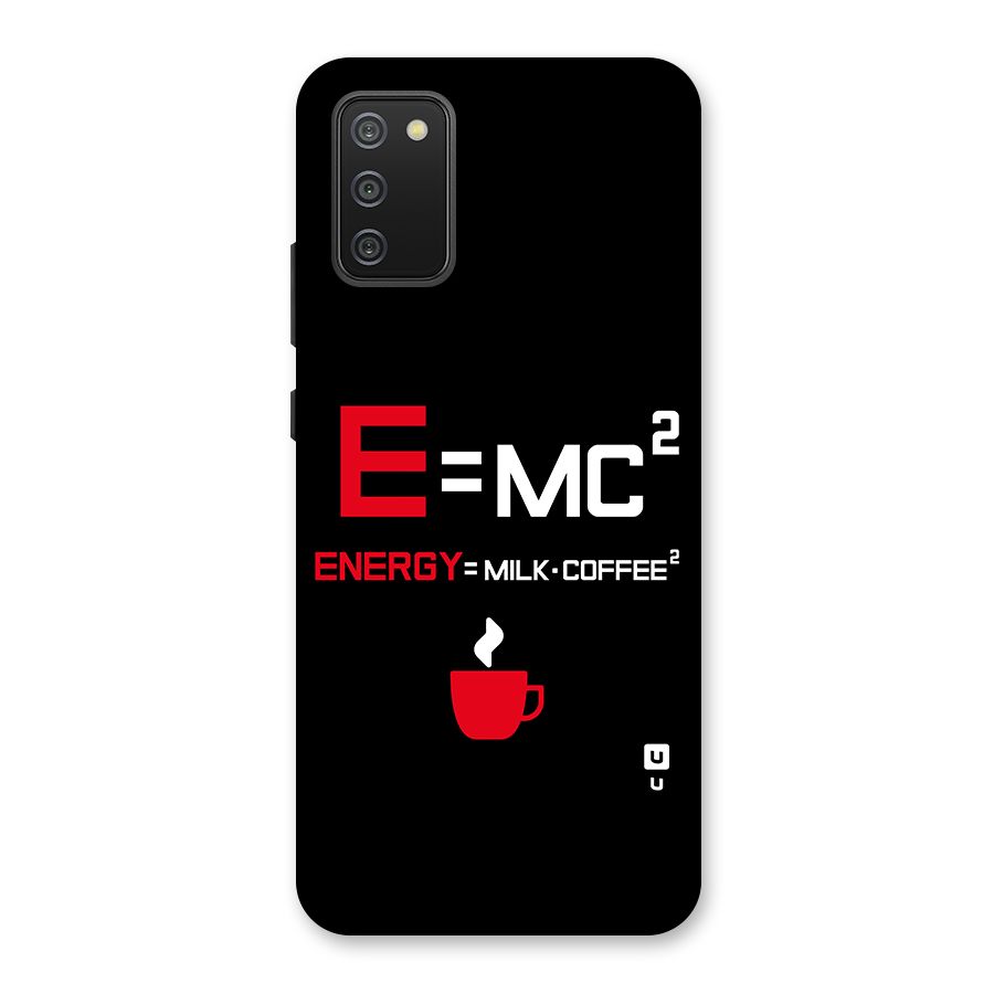 Energy Coffee Equation Back Case for Galaxy M02s