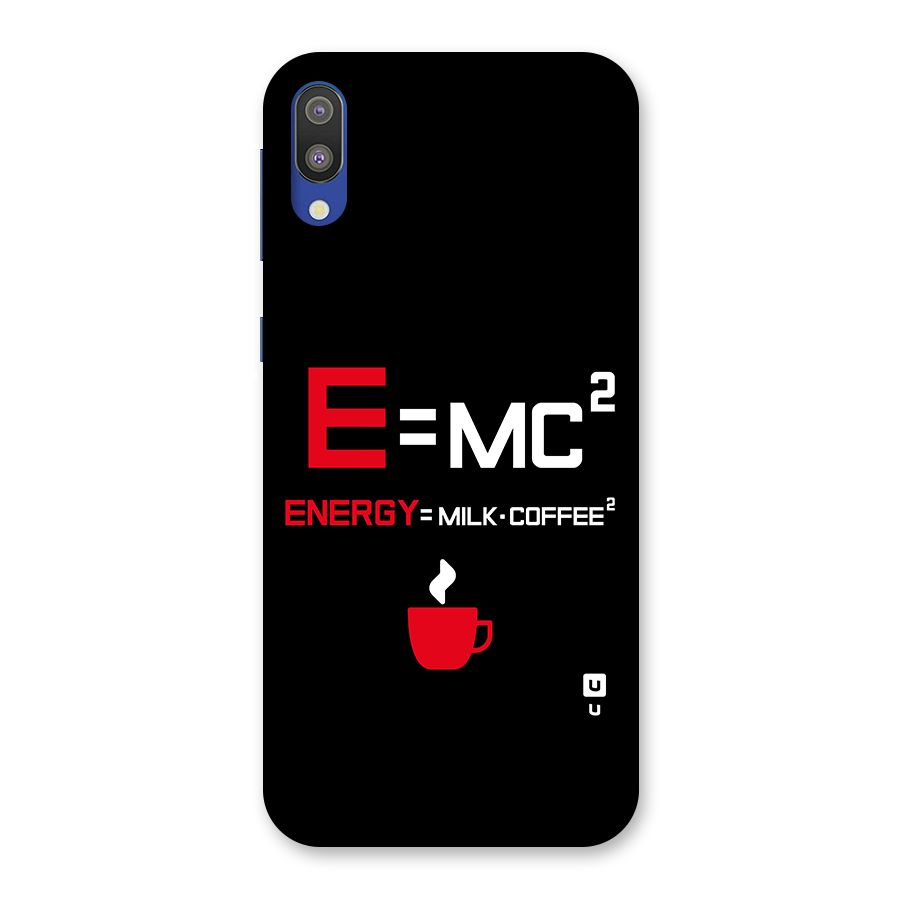 Energy Coffee Equation Back Case for Galaxy M10