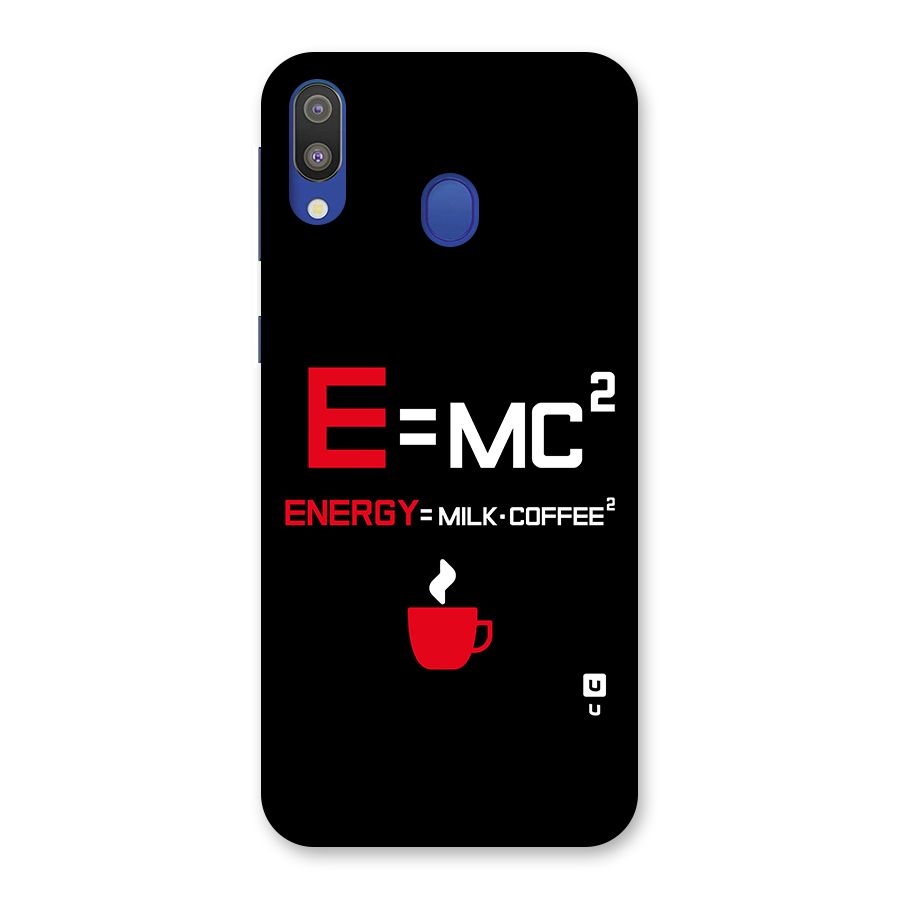Energy Coffee Equation Back Case for Galaxy M20