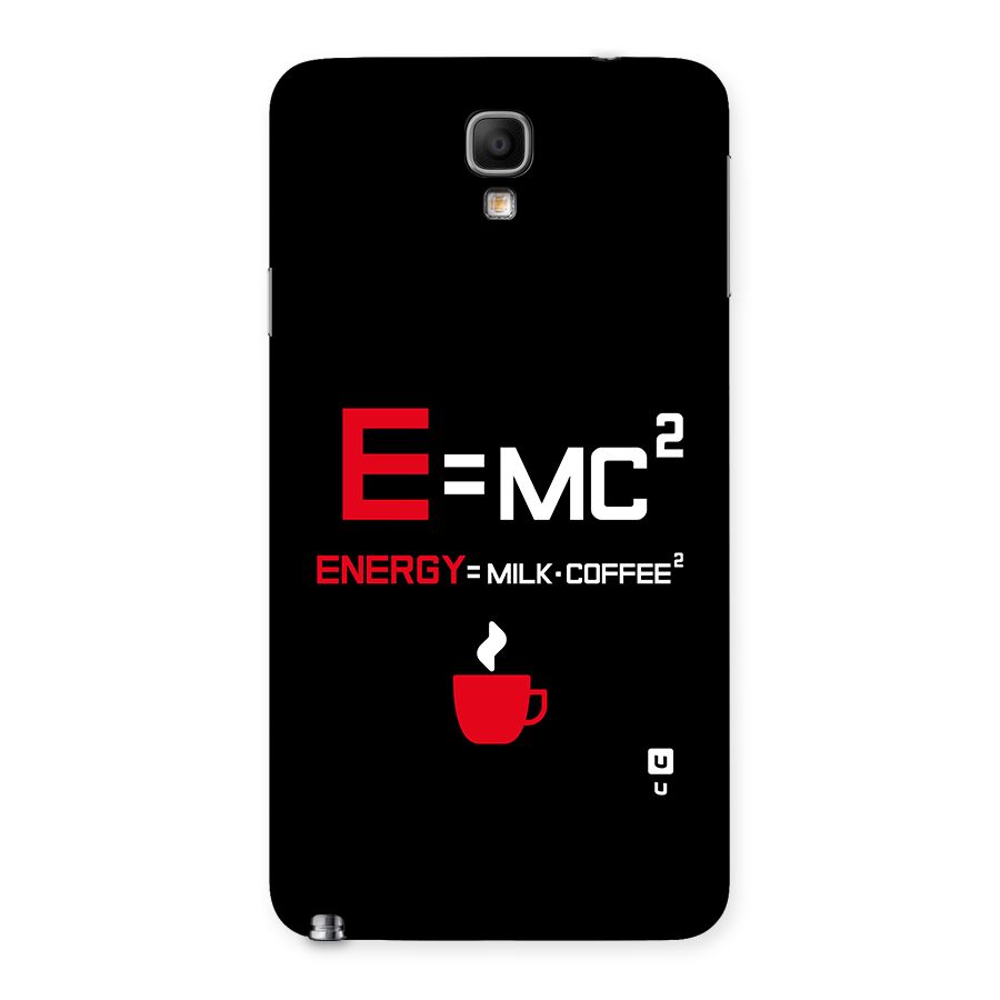 Energy Coffee Equation Back Case for Galaxy Note 3 Neo