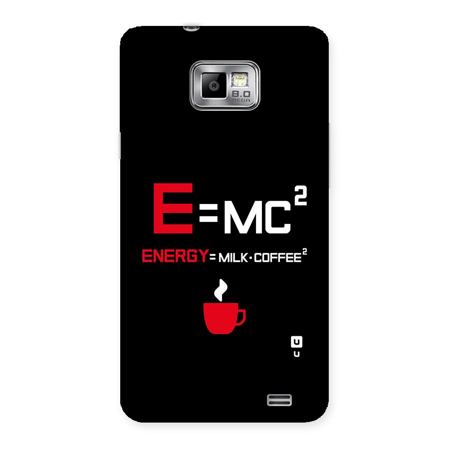 Energy Coffee Equation Back Case for Galaxy S2