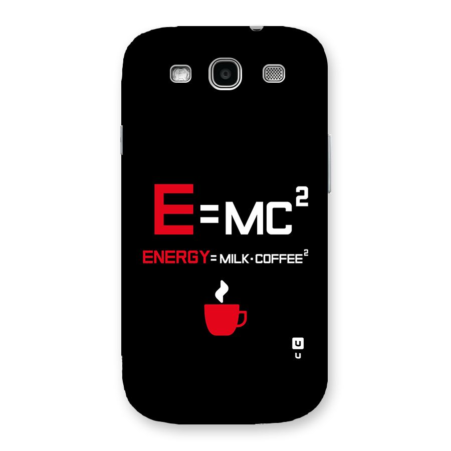 Energy Coffee Equation Back Case for Galaxy S3