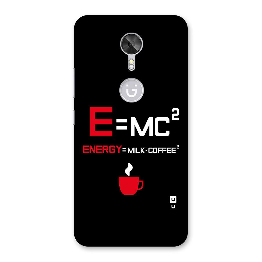 Energy Coffee Equation Back Case for Gionee A1