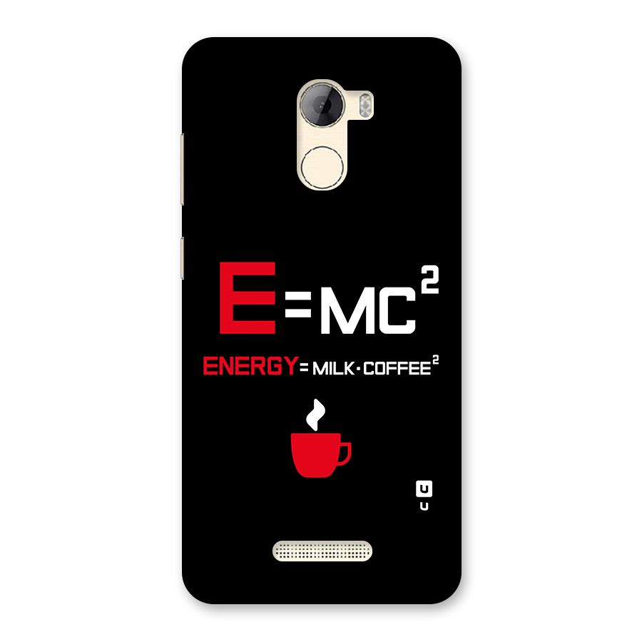 Energy Coffee Equation Back Case for Gionee A1 LIte