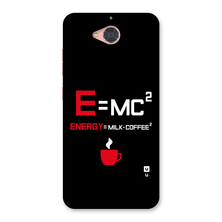Energy Coffee Equation Back Case for Gionee S6 Pro
