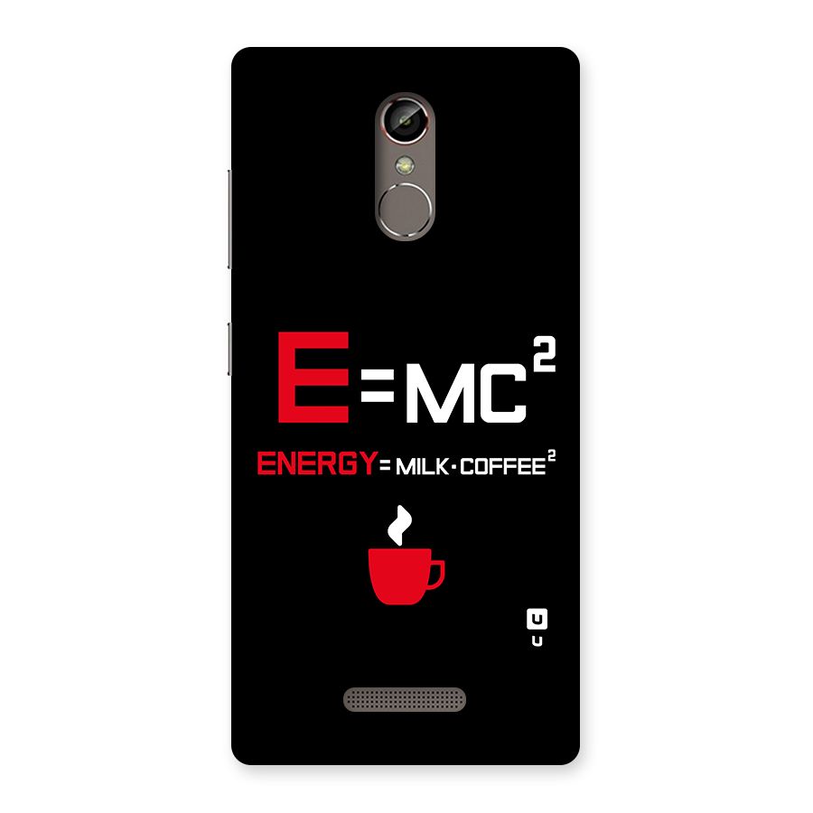 Energy Coffee Equation Back Case for Gionee S6s