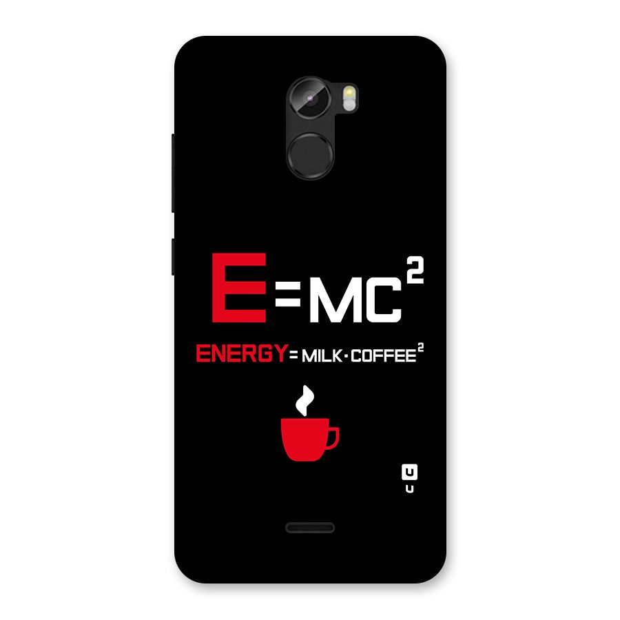 Energy Coffee Equation Back Case for Gionee X1