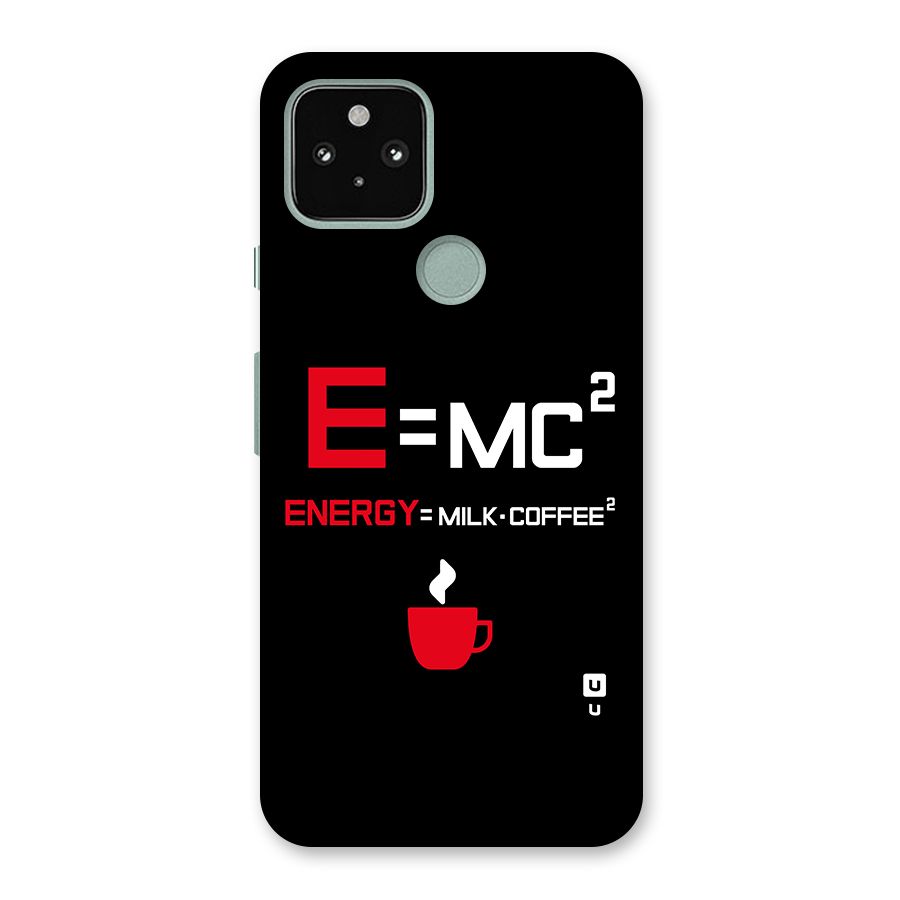 Energy Coffee Equation Back Case for Google Pixel 5