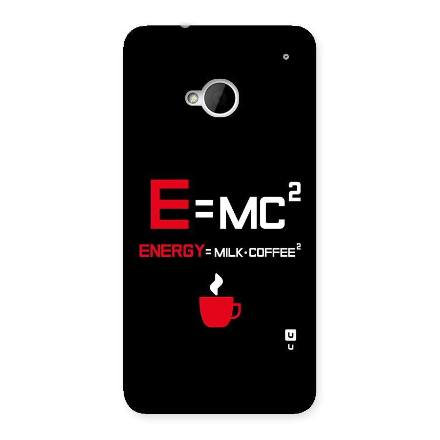 Energy Coffee Equation Back Case for HTC One M7