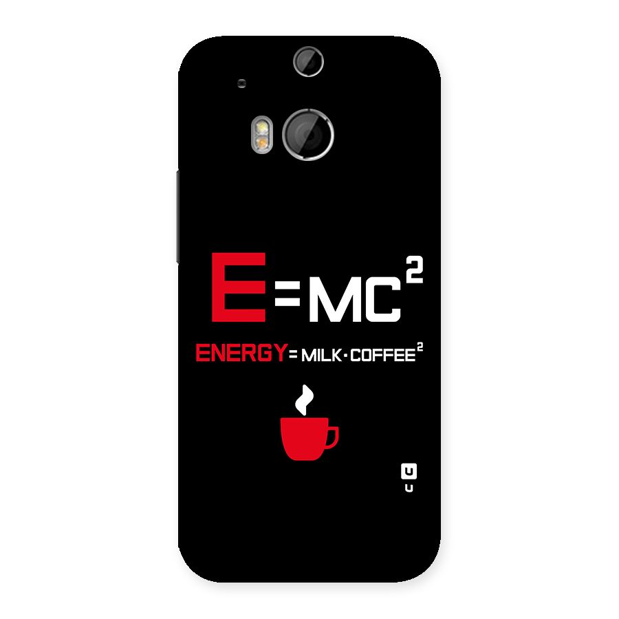 Energy Coffee Equation Back Case for HTC One M8