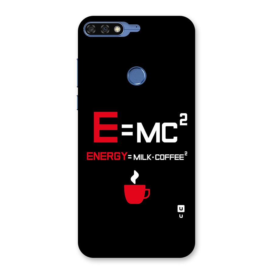 Energy Coffee Equation Back Case for Honor 7C