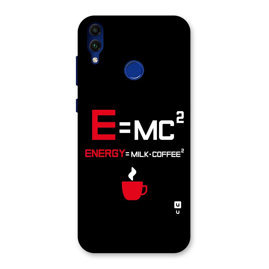 Energy Coffee Equation Back Case for Honor 8C