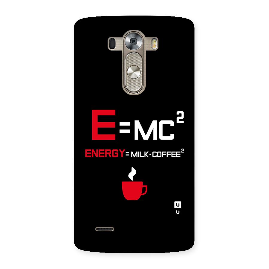 Energy Coffee Equation Back Case for LG G3