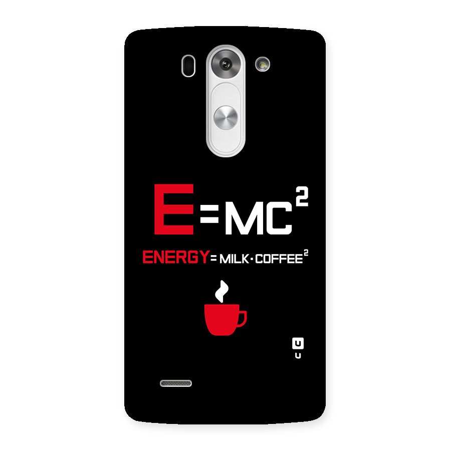 Energy Coffee Equation Back Case for LG G3 Mini