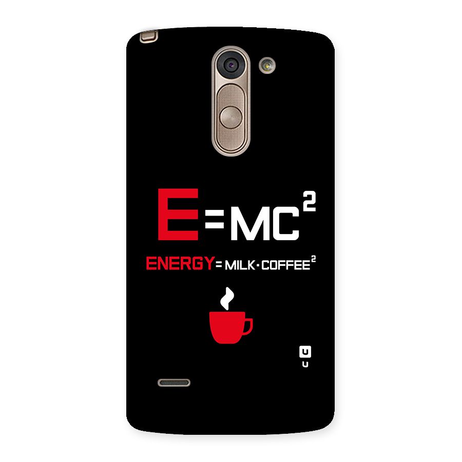 Energy Coffee Equation Back Case for LG G3 Stylus