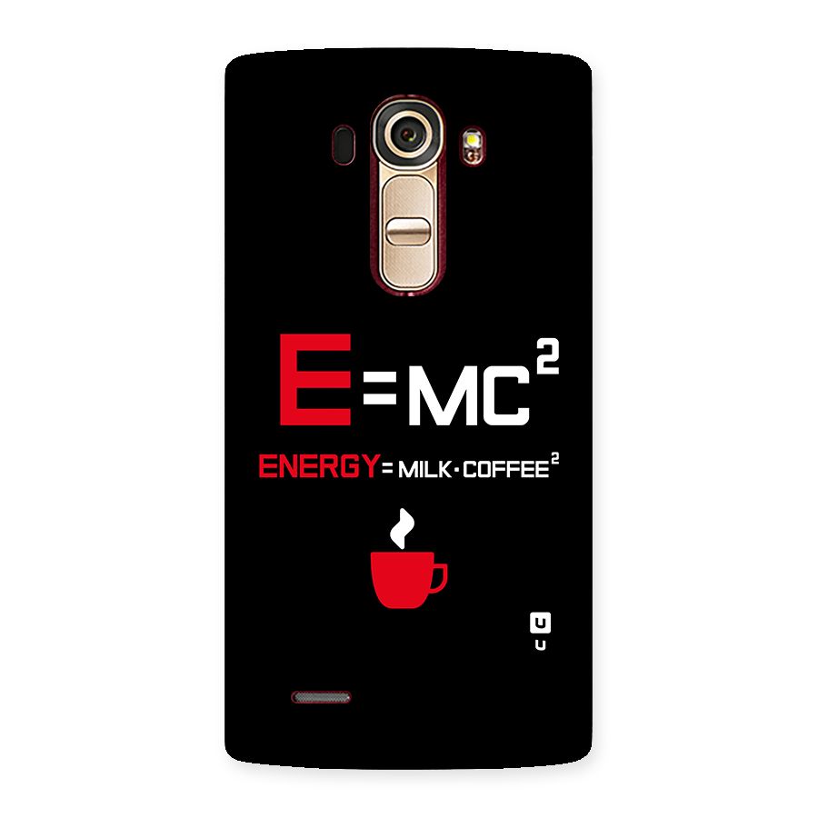 Energy Coffee Equation Back Case for LG G4
