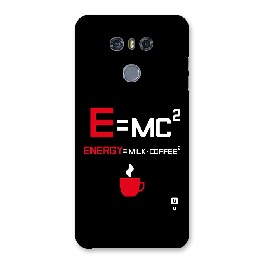 Energy Coffee Equation Back Case for LG G6