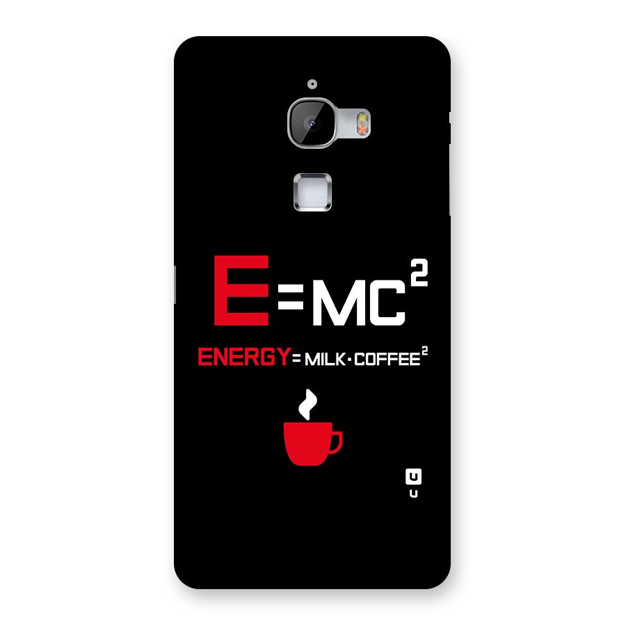 Energy Coffee Equation Back Case for LeTv Le Max