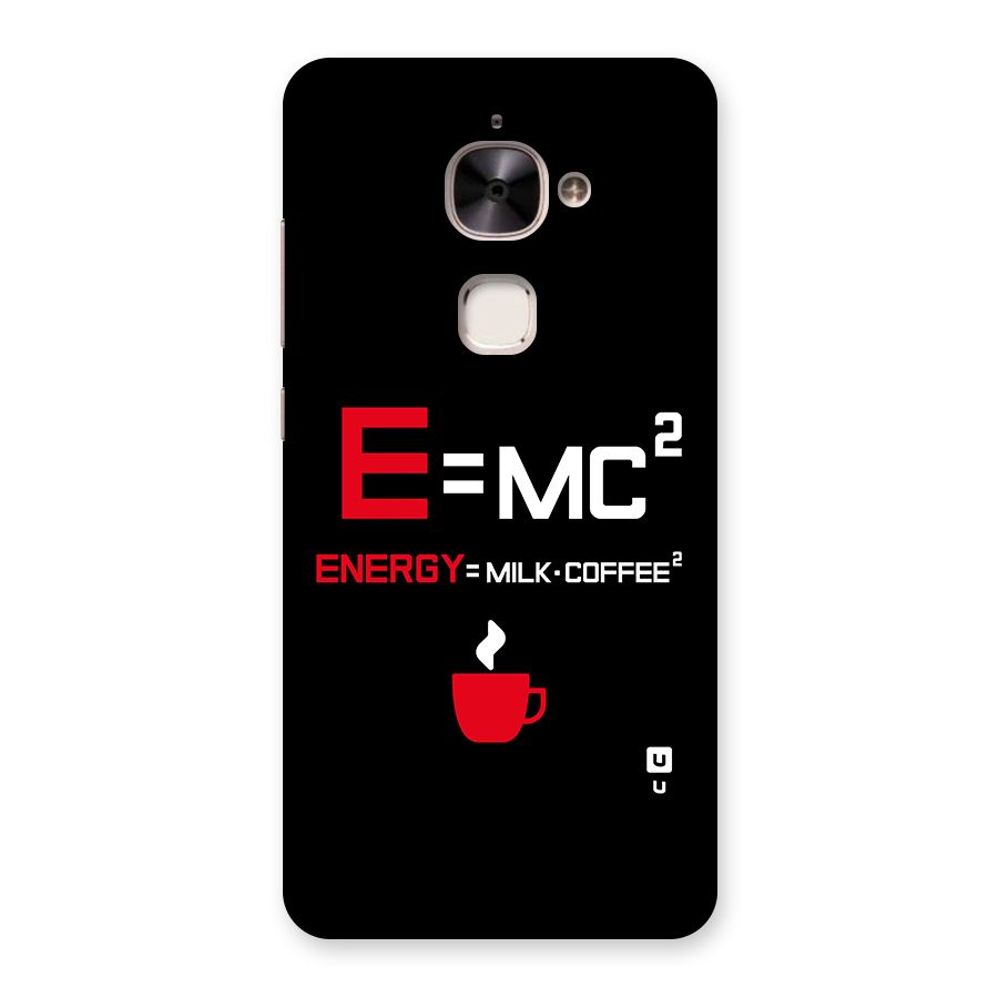 Energy Coffee Equation Back Case for Le 2