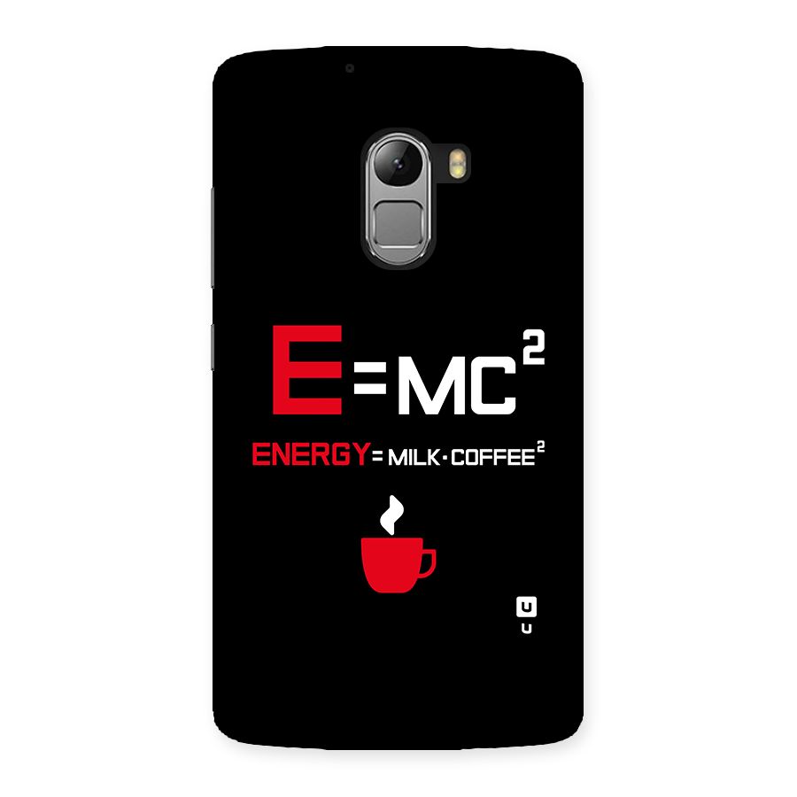 Energy Coffee Equation Back Case for Lenovo K4 Note