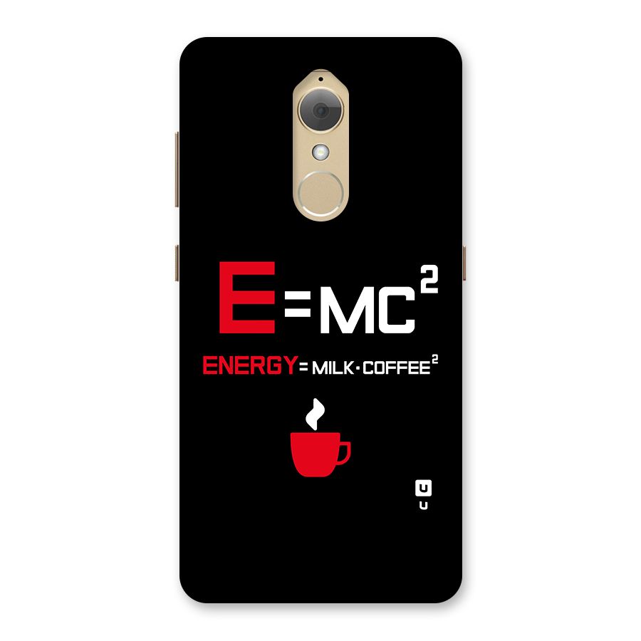 Energy Coffee Equation Back Case for Lenovo K8