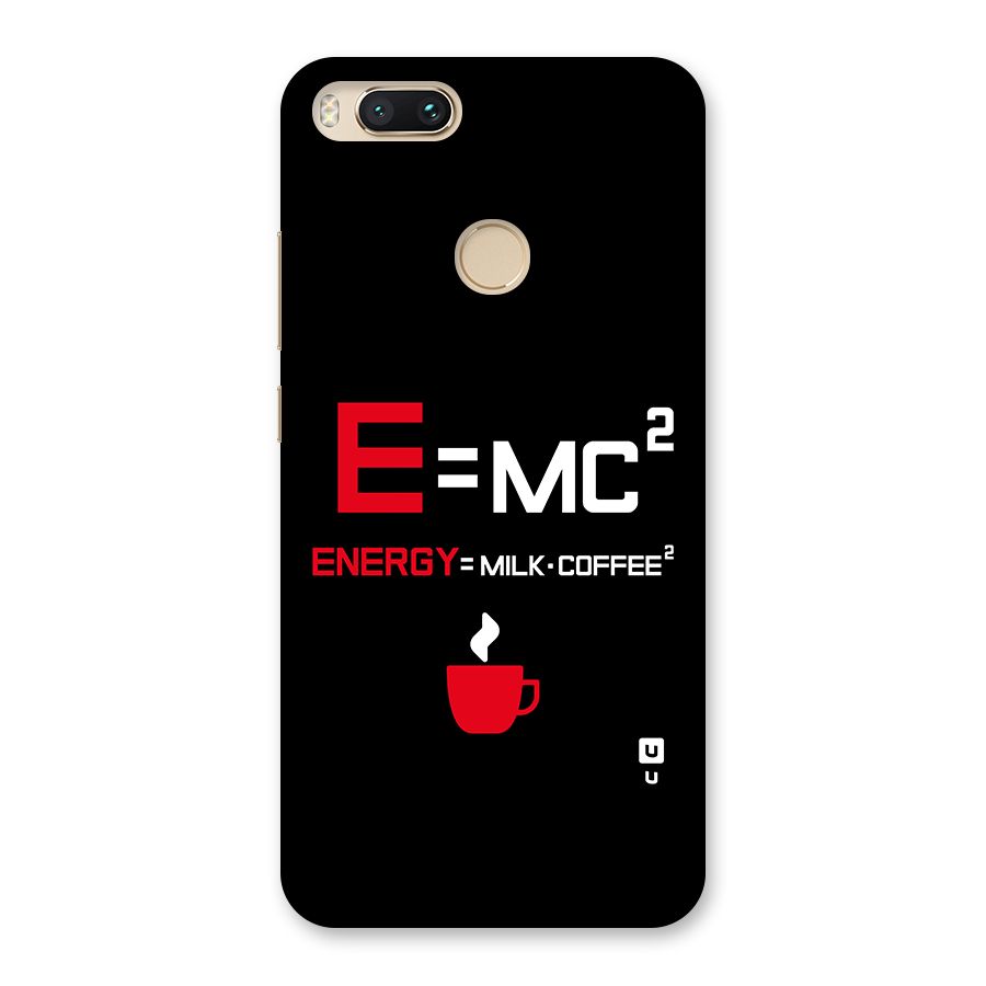 Energy Coffee Equation Back Case for Mi A1