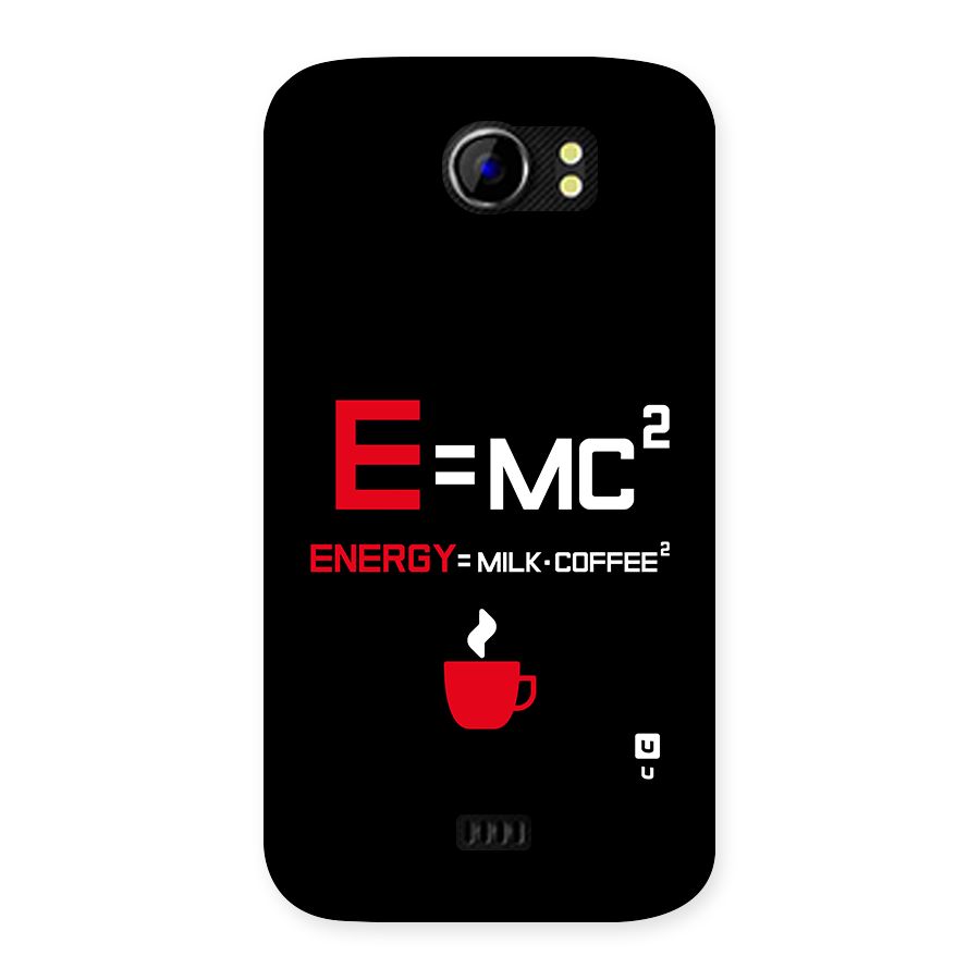 Energy Coffee Equation Back Case for Micromax Canvas 2 A110