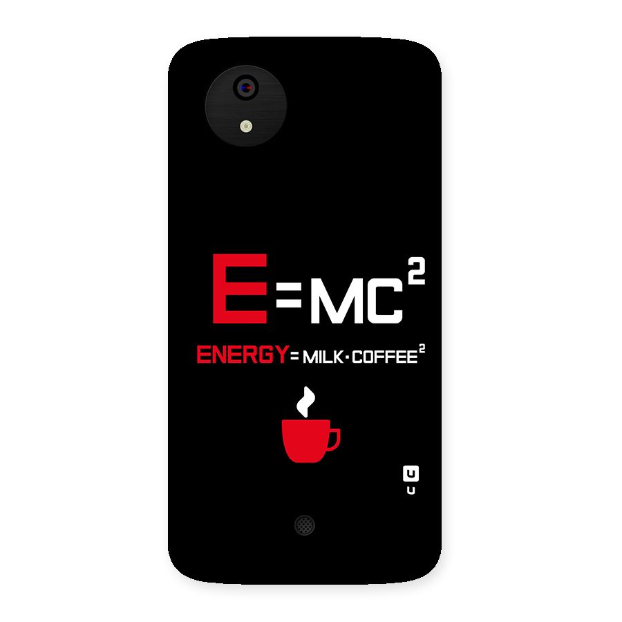 Energy Coffee Equation Back Case for Micromax Canvas A1