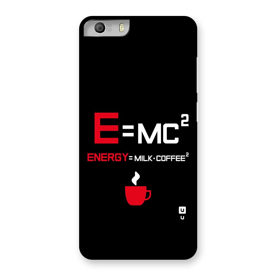 Energy Coffee Equation Back Case for Micromax Canvas Knight 2