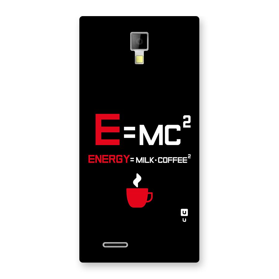 Energy Coffee Equation Back Case for Micromax Canvas Xpress A99