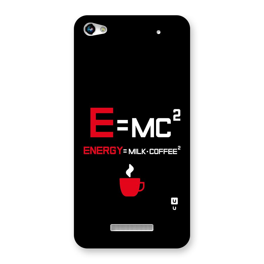 Energy Coffee Equation Back Case for Micromax Hue 2