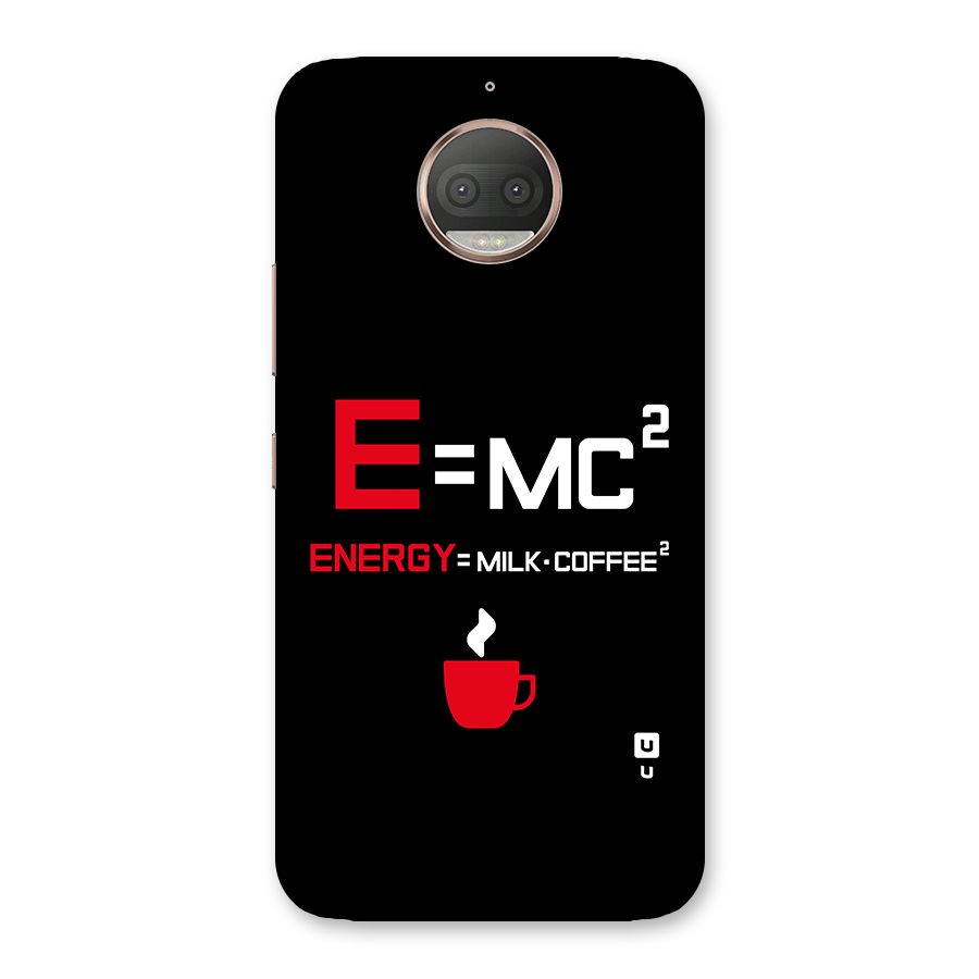 Energy Coffee Equation Back Case for Moto G5s Plus
