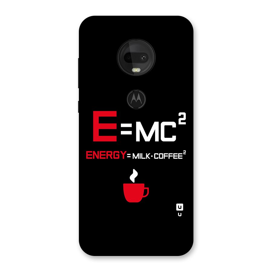 Energy Coffee Equation Back Case for Moto G7
