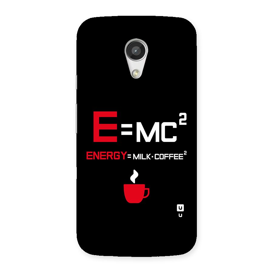 Energy Coffee Equation Back Case for Moto G 2nd Gen