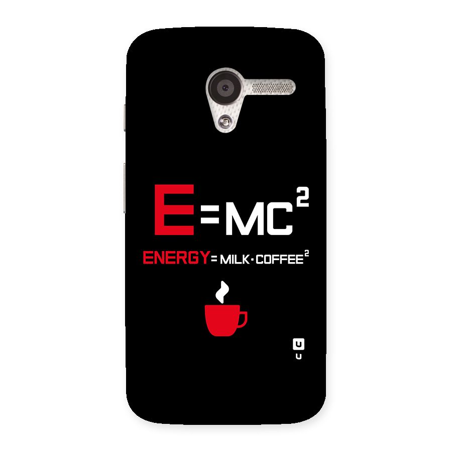 Energy Coffee Equation Back Case for Moto X