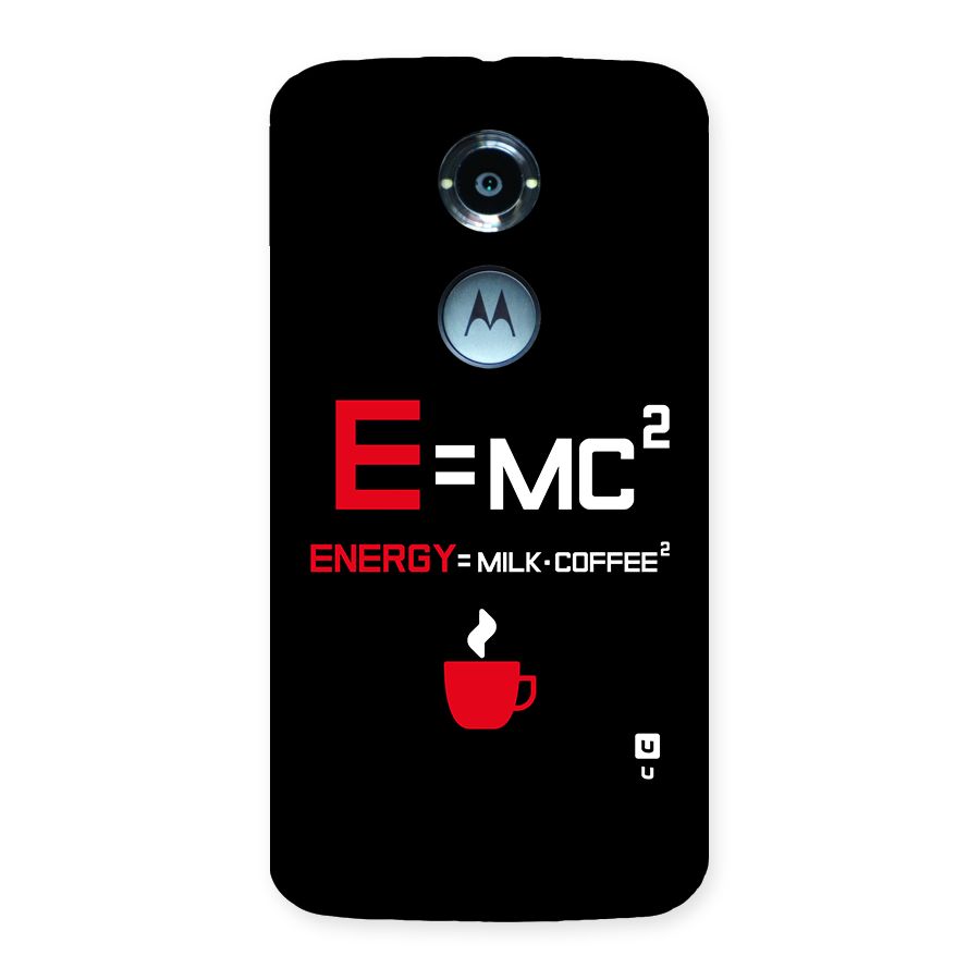 Energy Coffee Equation Back Case for Moto X 2nd Gen