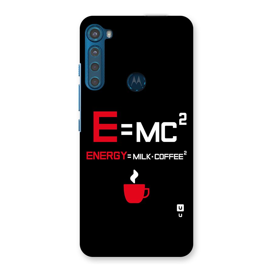Energy Coffee Equation Back Case for Motorola One Fusion Plus