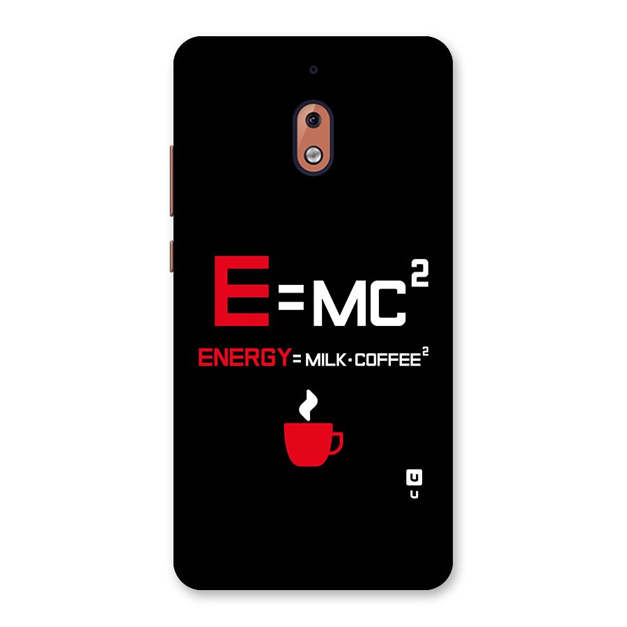 Energy Coffee Equation Back Case for Nokia 2.1