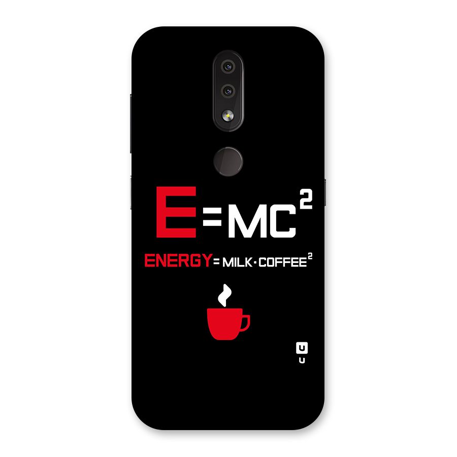 Energy Coffee Equation Back Case for Nokia 4.2
