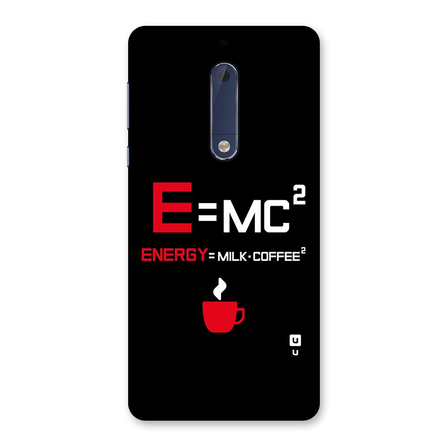 Energy Coffee Equation Back Case for Nokia 5