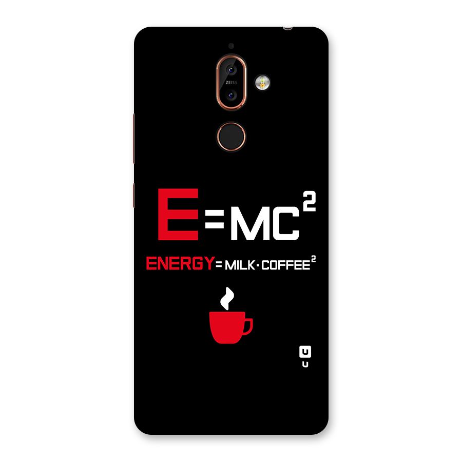 Energy Coffee Equation Back Case for Nokia 7 Plus