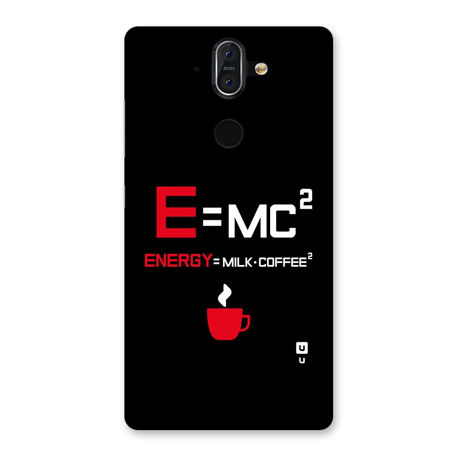 Energy Coffee Equation Back Case for Nokia 8 Sirocco