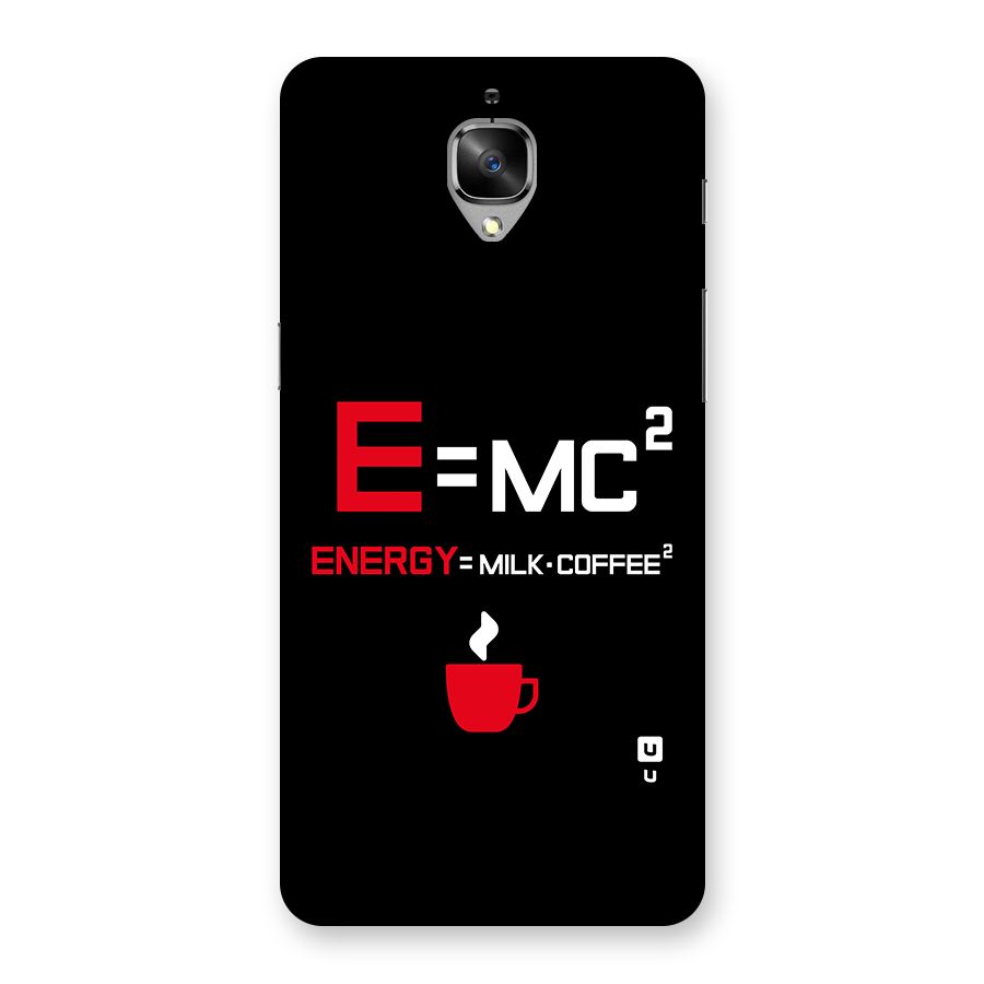 Energy Coffee Equation Back Case for OnePlus 3
