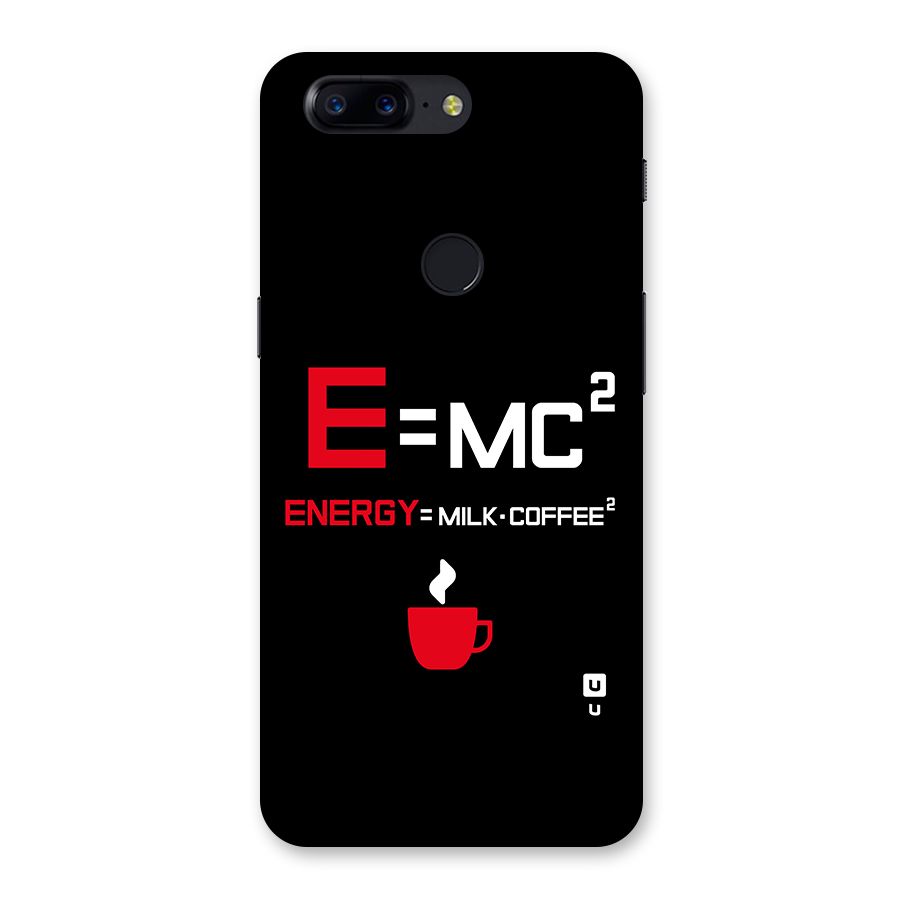 Energy Coffee Equation Back Case for OnePlus 5T