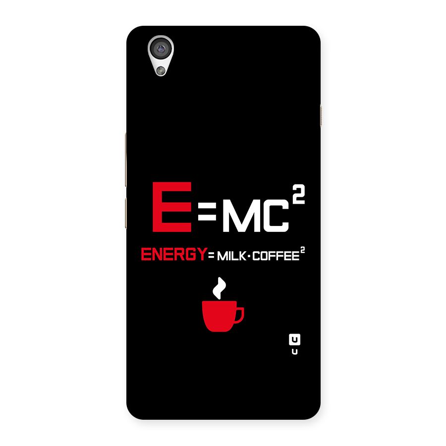 Energy Coffee Equation Back Case for OnePlus X