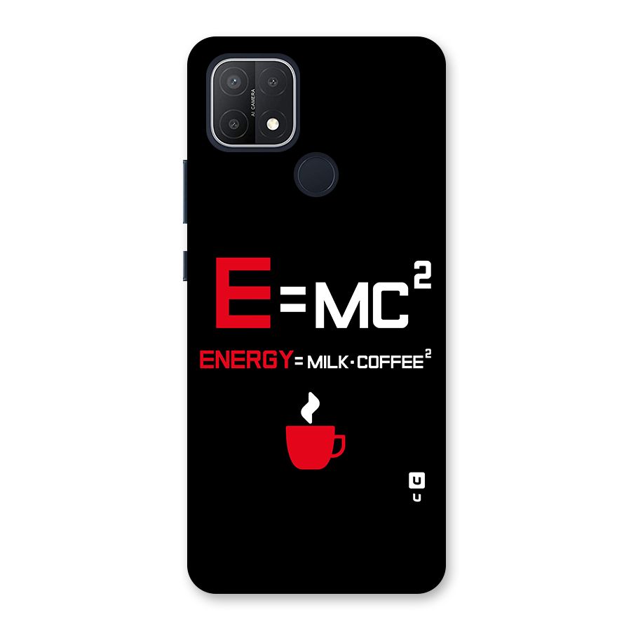 Energy Coffee Equation Back Case for Oppo A15s