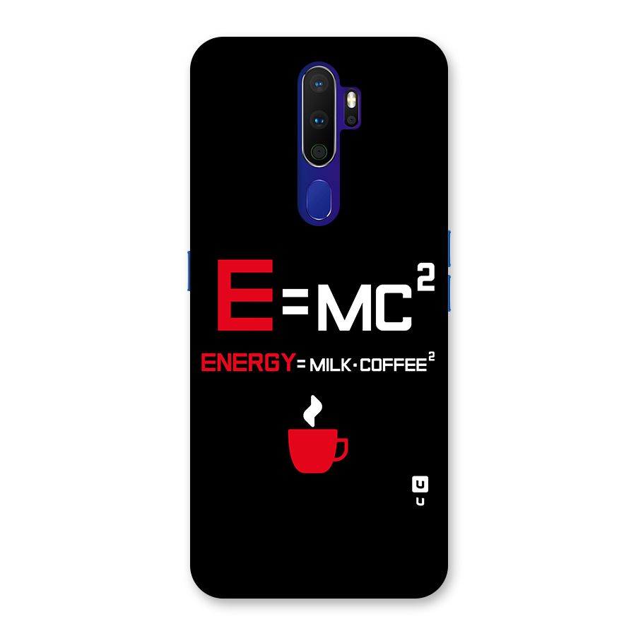 Energy Coffee Equation Back Case for Oppo A9 (2020)