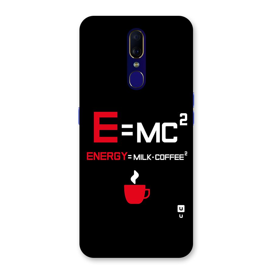 Energy Coffee Equation Back Case for Oppo F11