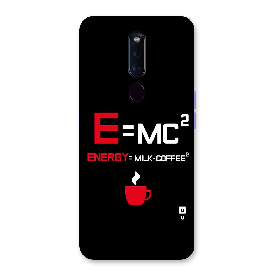 Energy Coffee Equation Back Case for Oppo F11 Pro